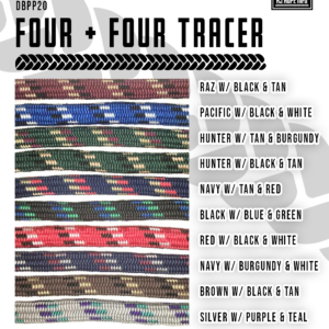 Four + Four Tracer Double Braid Poly Propylene 5/8" - Cut