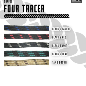 Four Tracer Double Braid Poly Propylene 5/8" - Cut