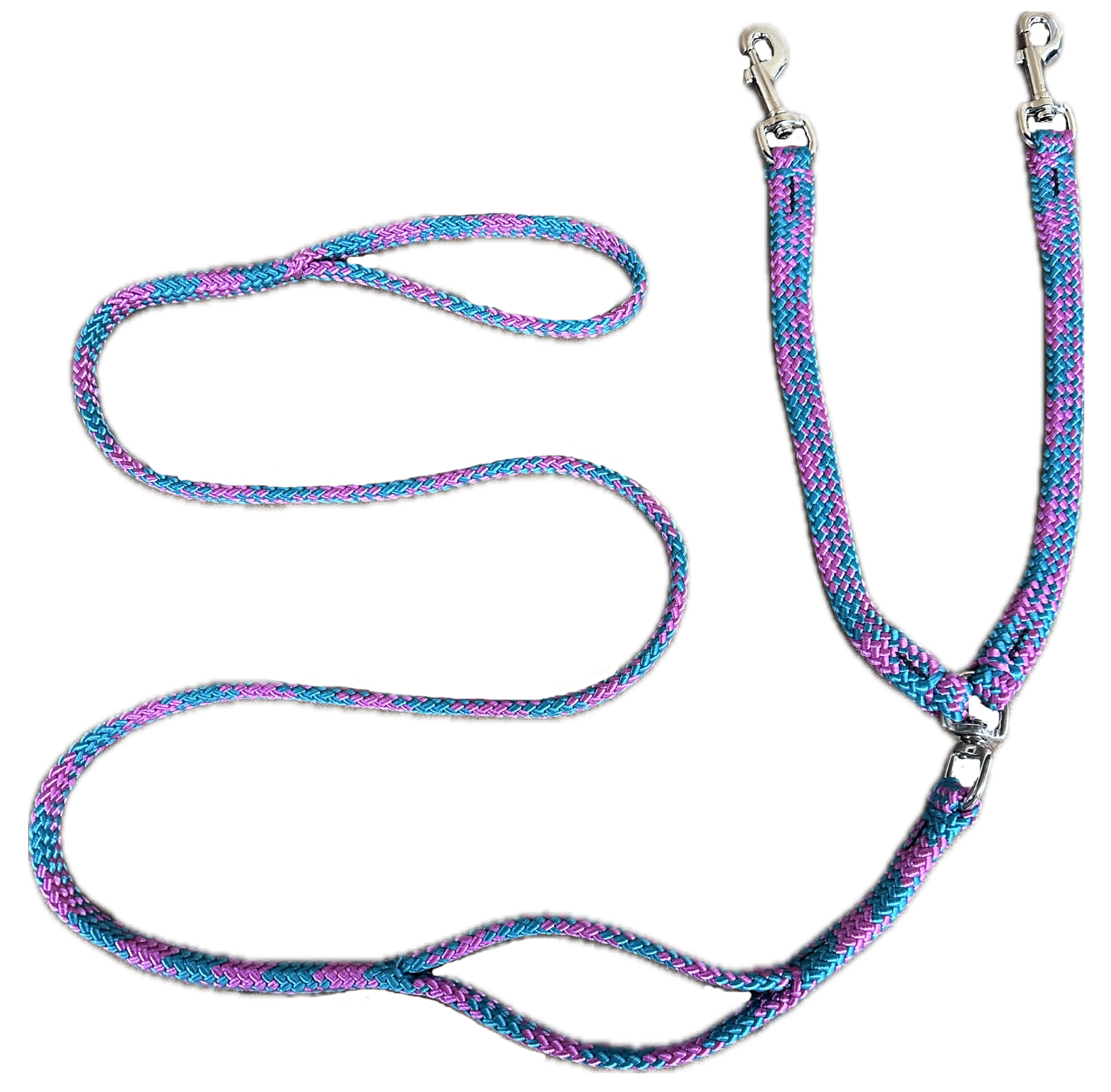 Flat Braid Duo Leash